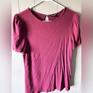 Express Pink Women's Top size Large